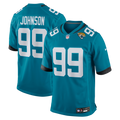 Jacksonville Jaguars Austin Johnson Nike Teal Team Game Jersey product image 1, provided for visual reference and product