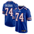 Buffalo Bills Ryan Van Demark Nike Royal Game Player Jersey product image 1, provided for visual reference and product