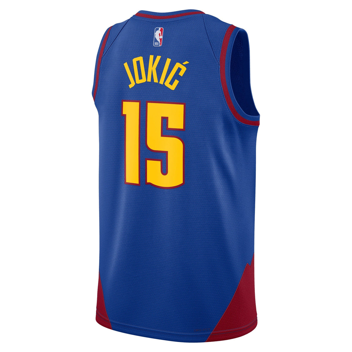 Denver Nuggets Jordan Brand Statement Swingman Jersey - Jokic - Unisex product image 4, provided for visual reference and