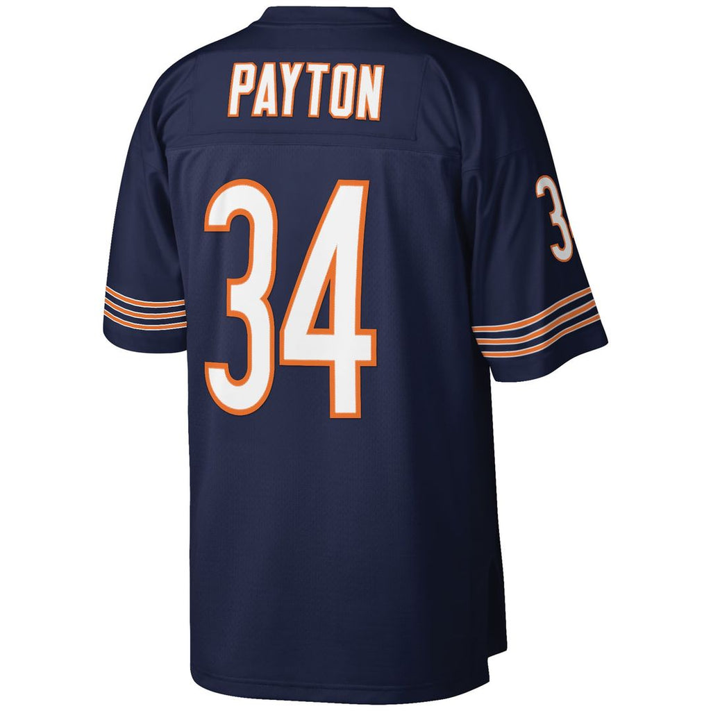 Chicago Bears Walter Payton Mitchell & Ness White Big & Tall 1985 Retired Player Replica Jersey product image 9, provided