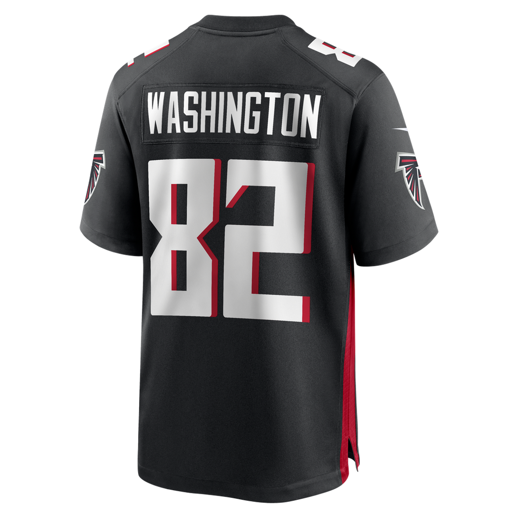 Atlanta Falcons Casey Washington Nike Black Team Game Jersey product image 3, provided for visual reference and product