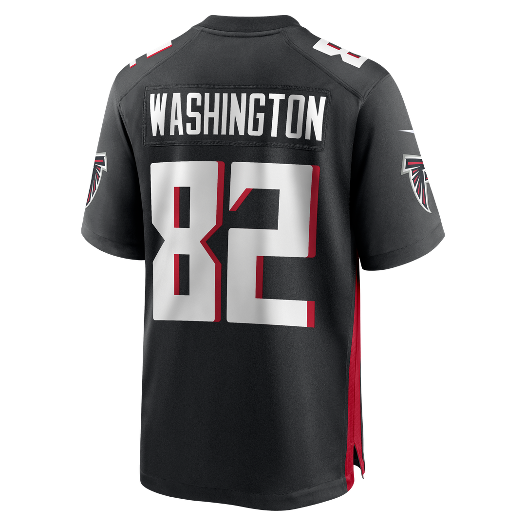 Atlanta Falcons Casey Washington Nike Black Team Game Jersey product image 3, provided for visual reference and product