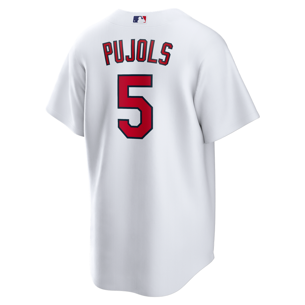 St. Louis Cardinals Albert Pujols Nike White Home Retired Player Replica Jersey product image 3, provided for visual