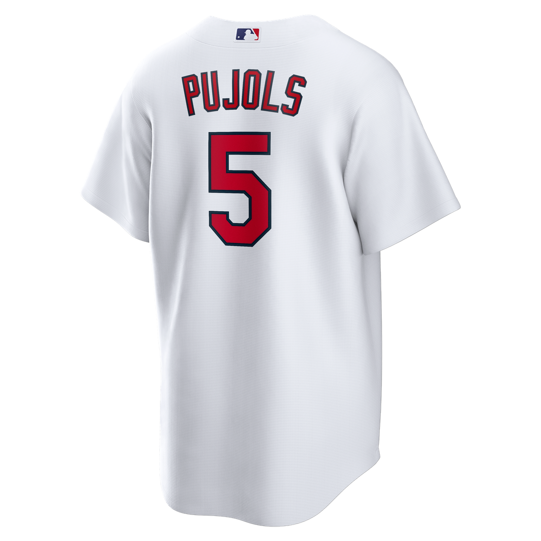St. Louis Cardinals Albert Pujols Nike White Home Retired Player Replica Jersey product image 3, provided for visual
