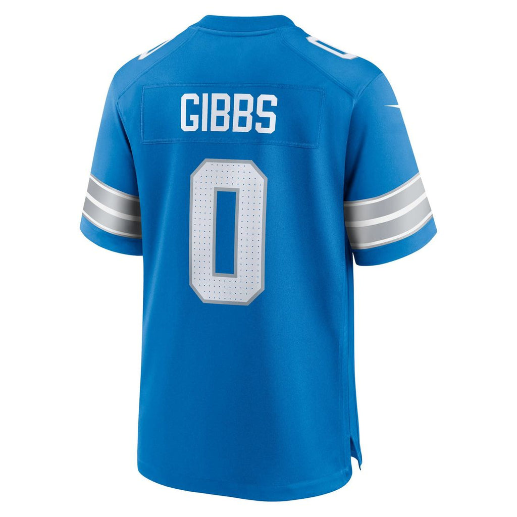Detroit Lions Jahmyr Gibbs Nike Black 2nd Alternate Game Player Jersey product image 29, provided for visual reference and