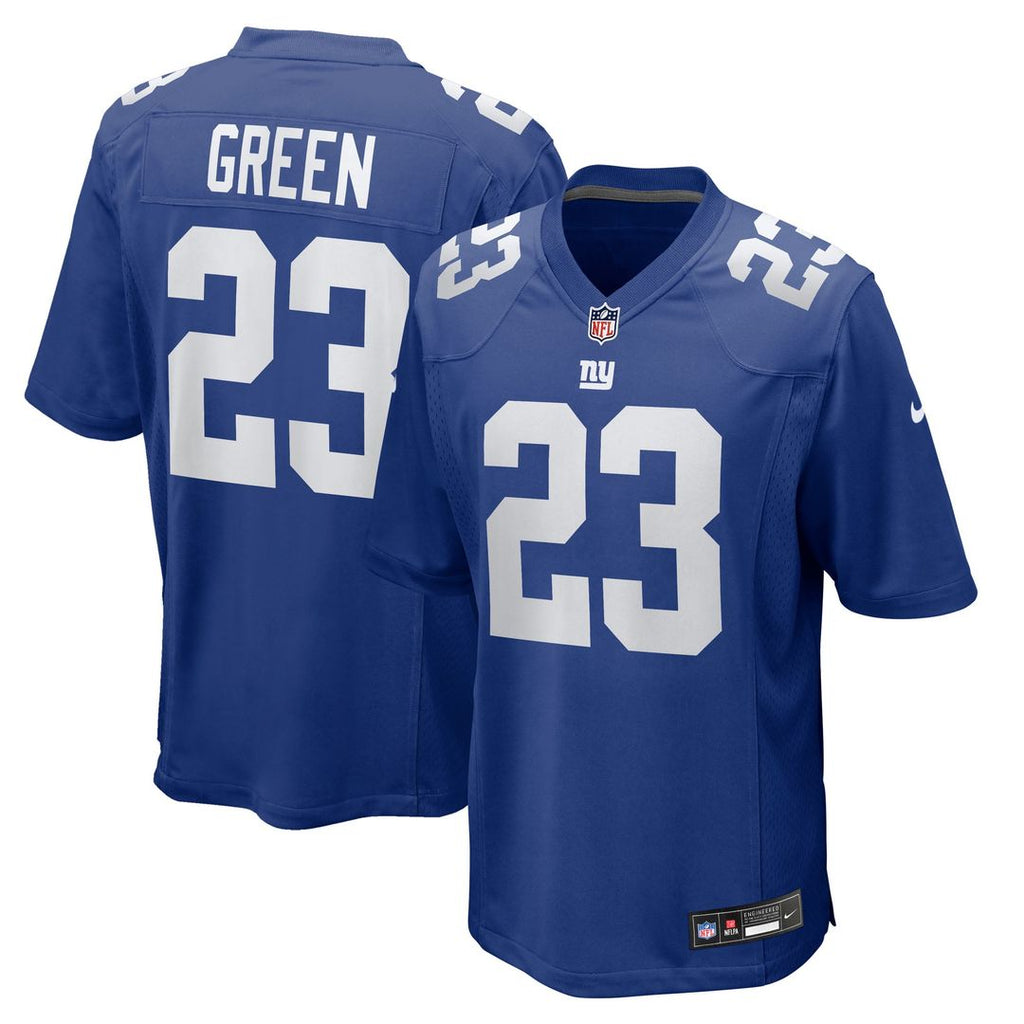 New York Giants Art Green Nike Royal Team Game Jersey product image 1, provided for visual reference and product detail