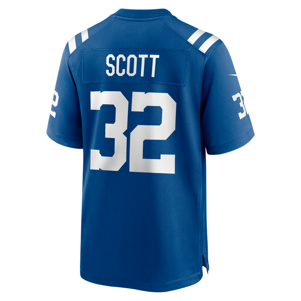Indianapolis Colts Daniel Scott Nike Royal Team Game Jersey product image 3, provided for visual reference and product