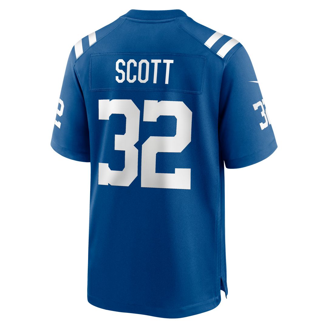 Indianapolis Colts Daniel Scott Nike Royal Team Game Jersey product image 3, provided for visual reference and product