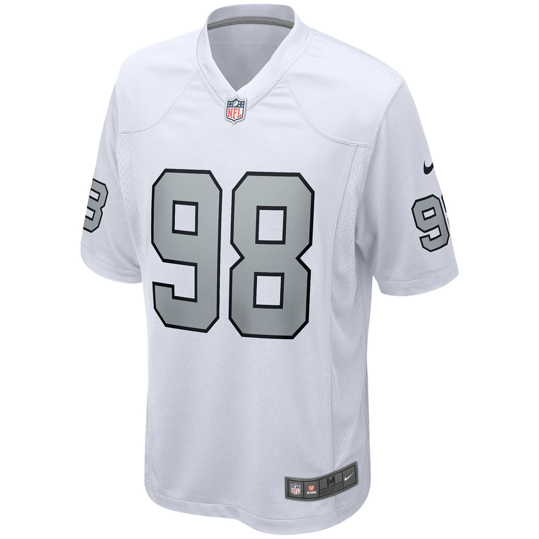 Las Vegas Raiders Maxx Crosby Nike Black Game Jersey product image 18, provided for visual reference and product detail