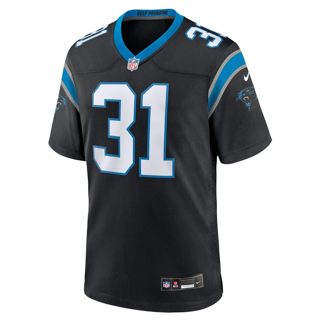 Carolina Panthers Corey Thornton Nike Black Team Game Jersey product image 2, provided for visual reference and product
