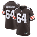Cleveland Browns Joe DeLamielleure Nike Brown Game Retired Player Jersey product image 1, provided for visual reference and