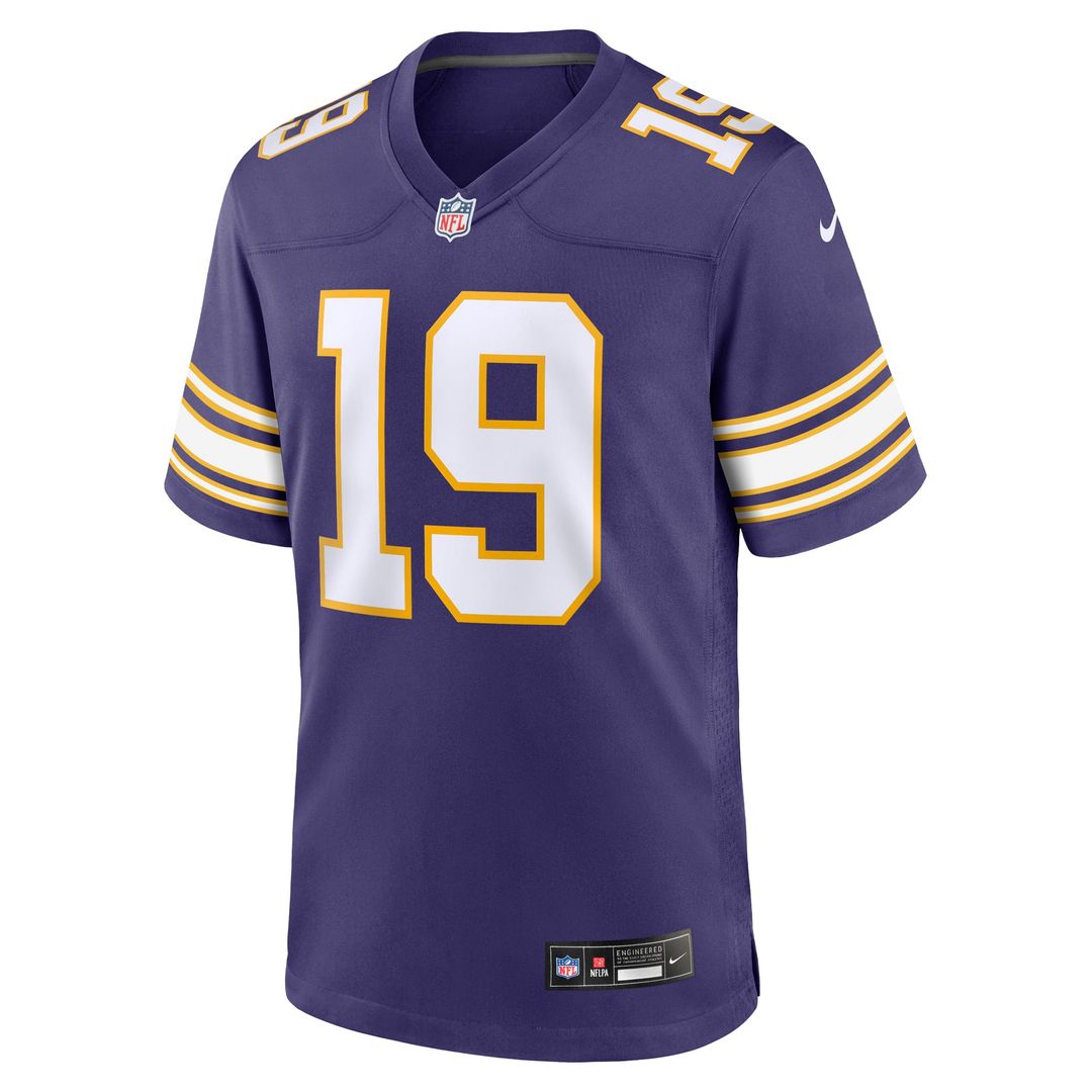 Minnesota Vikings Adam Thielen Nike Purple Alternate Game Player Jersey product image 2, provided for visual reference and