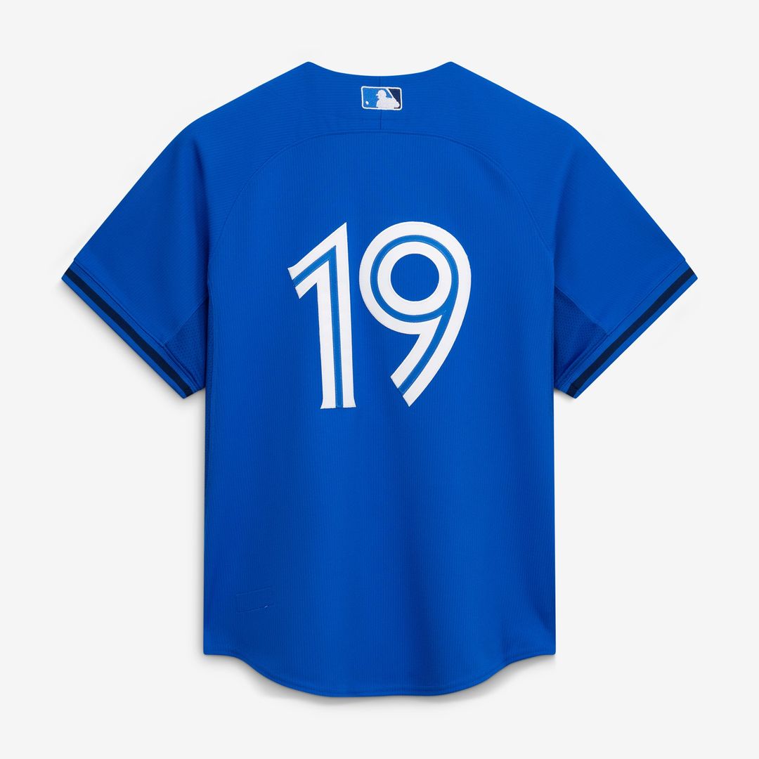 Toronto Blue Jays Jose Bautista Mitchell & Ness Royal Authentic Batting Practice Jersey product image 3, provided for visual