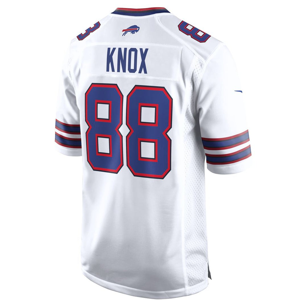 Buffalo Bills Dawson Knox Nike White Away Game Player Jersey product image 3, provided for visual reference and product