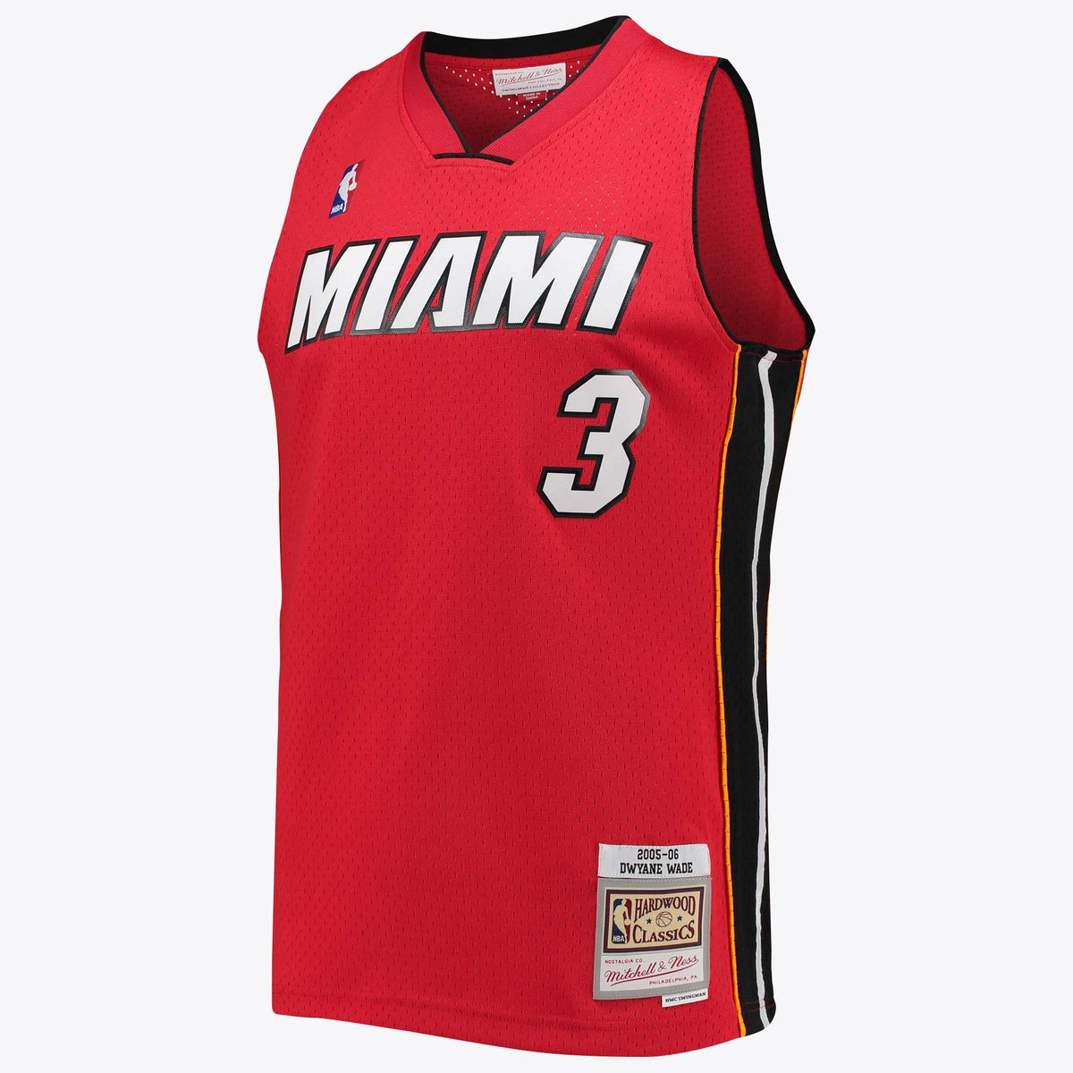 Miami Heat NBA Dwyane Wade Alternate 2005 Hardwood Classics Swingman Jersey By Mitchell & Ness product image 3, provided for