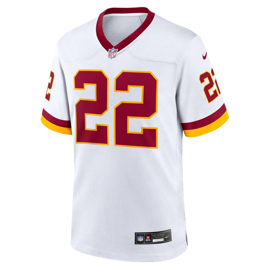 Washington Commanders Jacory Croskey-Merritt Nike White Game Super Bowl Era Jersey product image 8, provided for visual