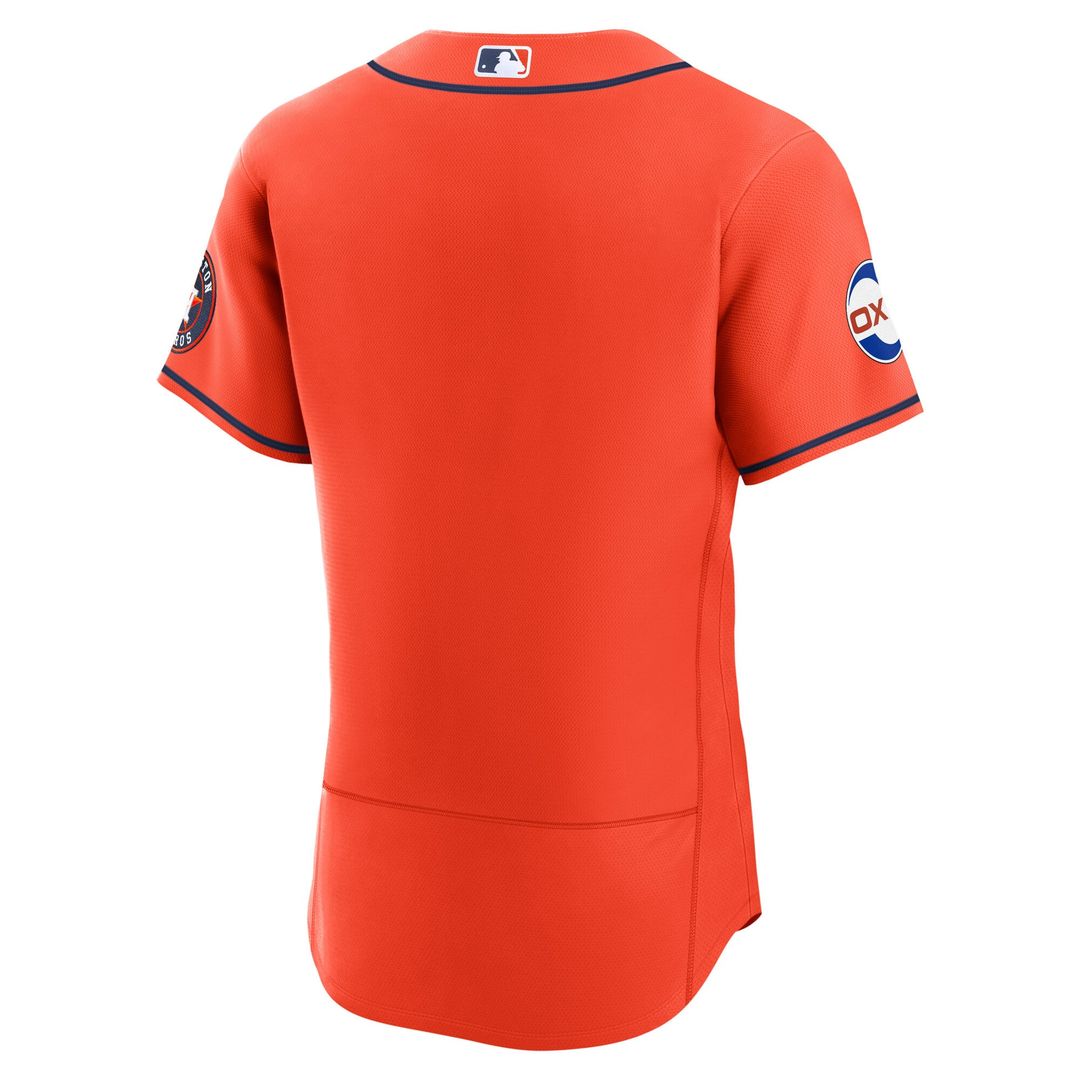 Houston Astros Nike Navy Alternate Sponsor Patch Authentic Jersey product image 9, provided for visual reference and product
