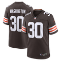 Cleveland Browns Zion Washington Nike Brown Team Game Jersey product image 1, provided for visual reference and product