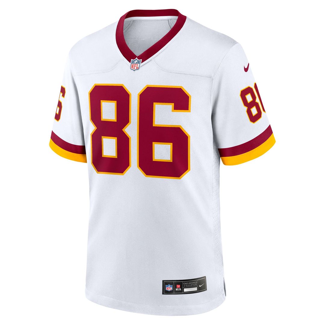 Washington Commanders Zach Ertz Nike White Game Super Bowl Era Jersey product image 2, provided for visual reference and