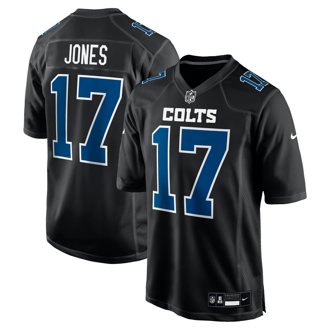 Indianapolis Colts Daniel Jones Nike Tundra White Fashion Game Jersey product image 7, provided for visual reference and