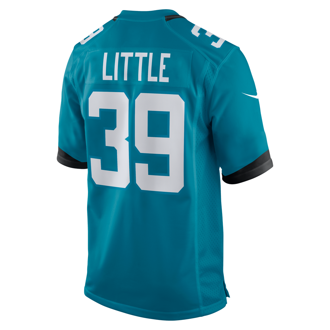 Jacksonville Jaguars Cam Little Nike Teal Team Game Jersey product image 3, provided for visual reference and product detail