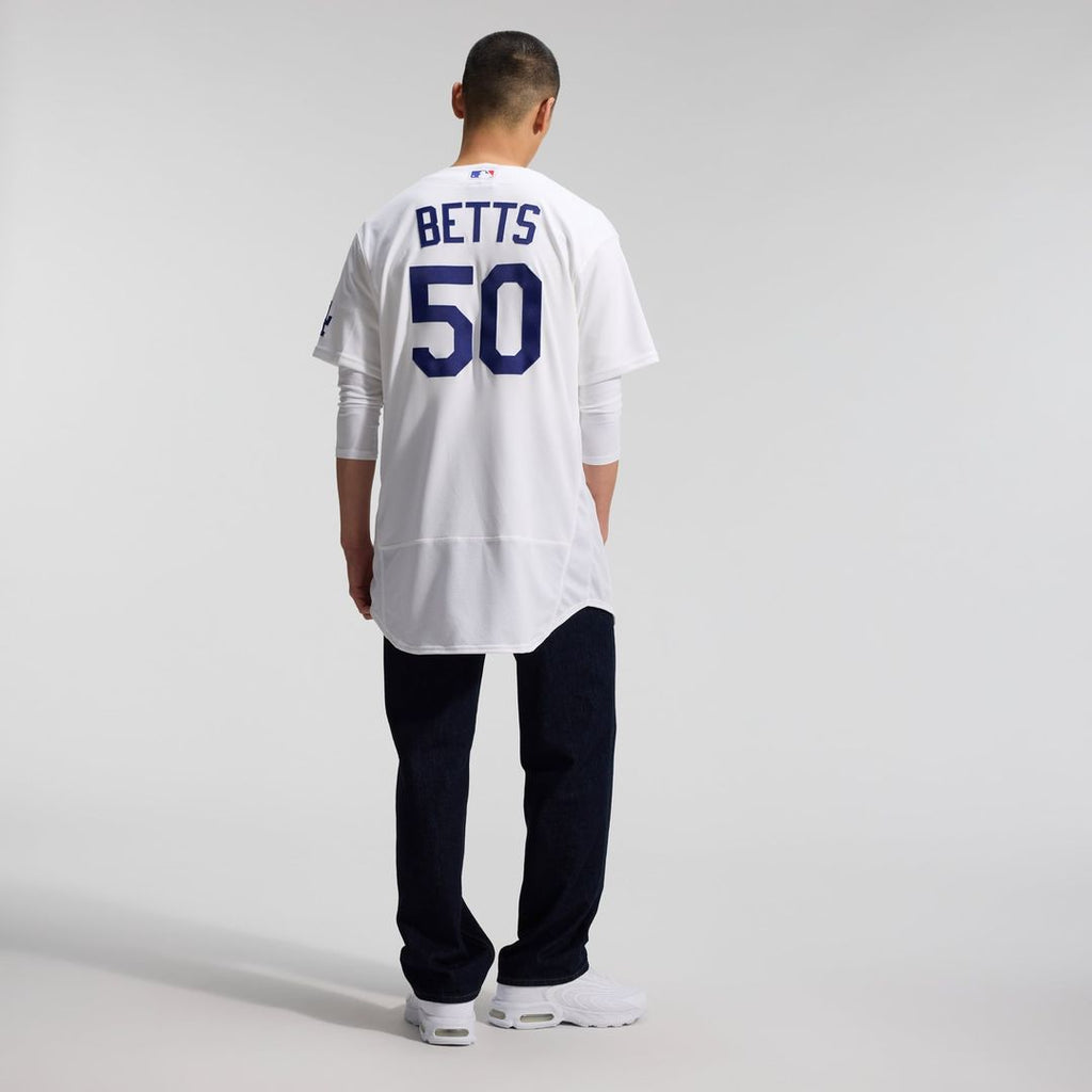 Los Angeles Dodgers Mookie Betts Nike White Home Authentic Jersey product image 7, provided for visual reference and product