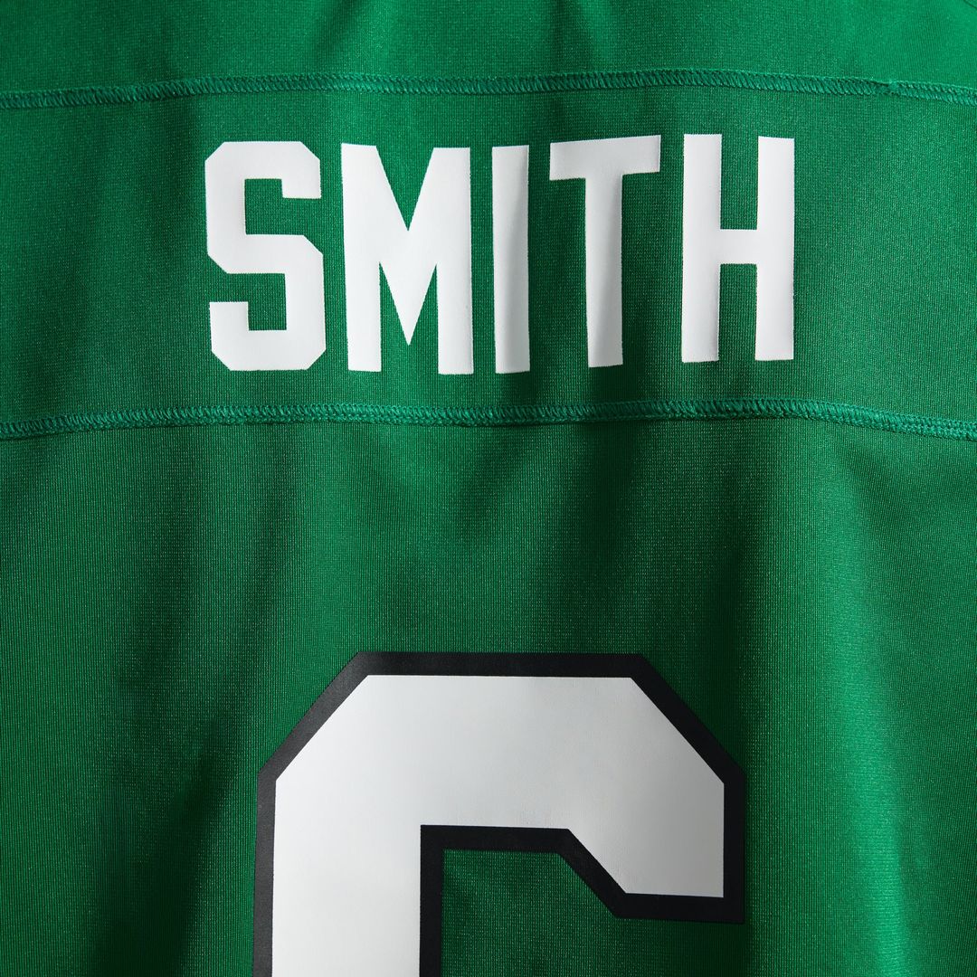 Philadelphia Eagles DeVonta Smith Nike Kelly Green Alternate Game Player Jersey product image 12, provided for visual