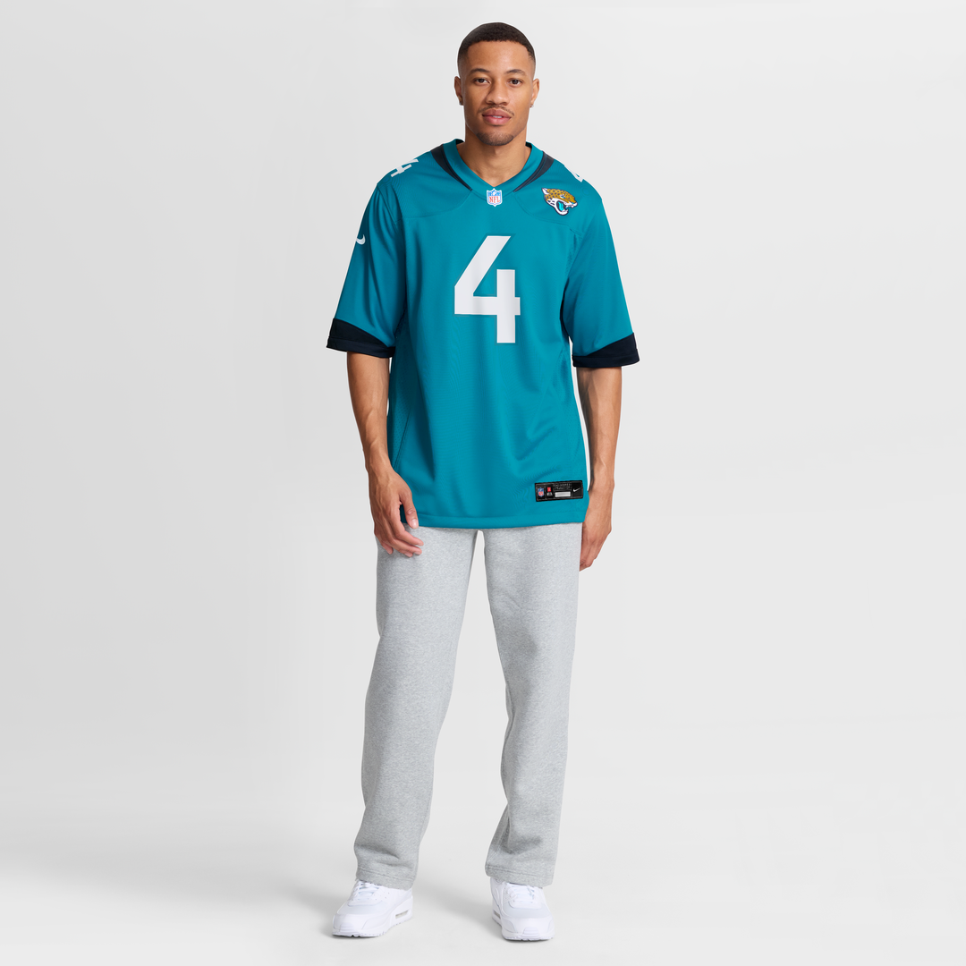 Jacksonville Jaguars Tank Bigsby Nike Teal Game Jersey product image 7, provided for visual reference and product detail