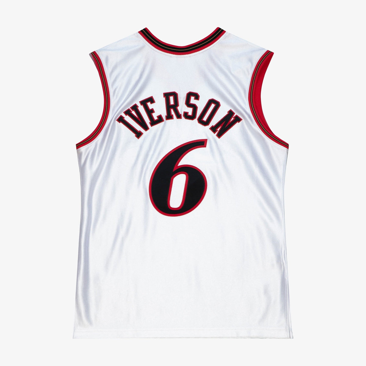 Philadelphia 76ers Mitchell & Ness Allen Iverson 2002 All-Star East Authentic Jersey - White product image 4, provided for
