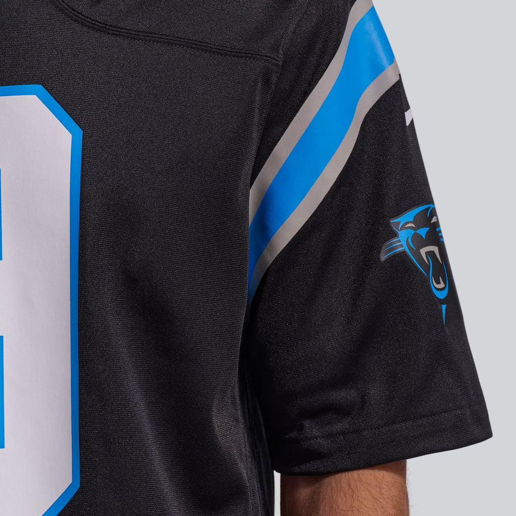 Carolina Panthers Bryce Young Nike Black Team Game Jersey product image 13, provided for visual reference and product detail