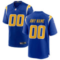 Los Angeles Chargers Nike Royal Alternate Custom Game Jersey product image 1, provided for visual reference and product