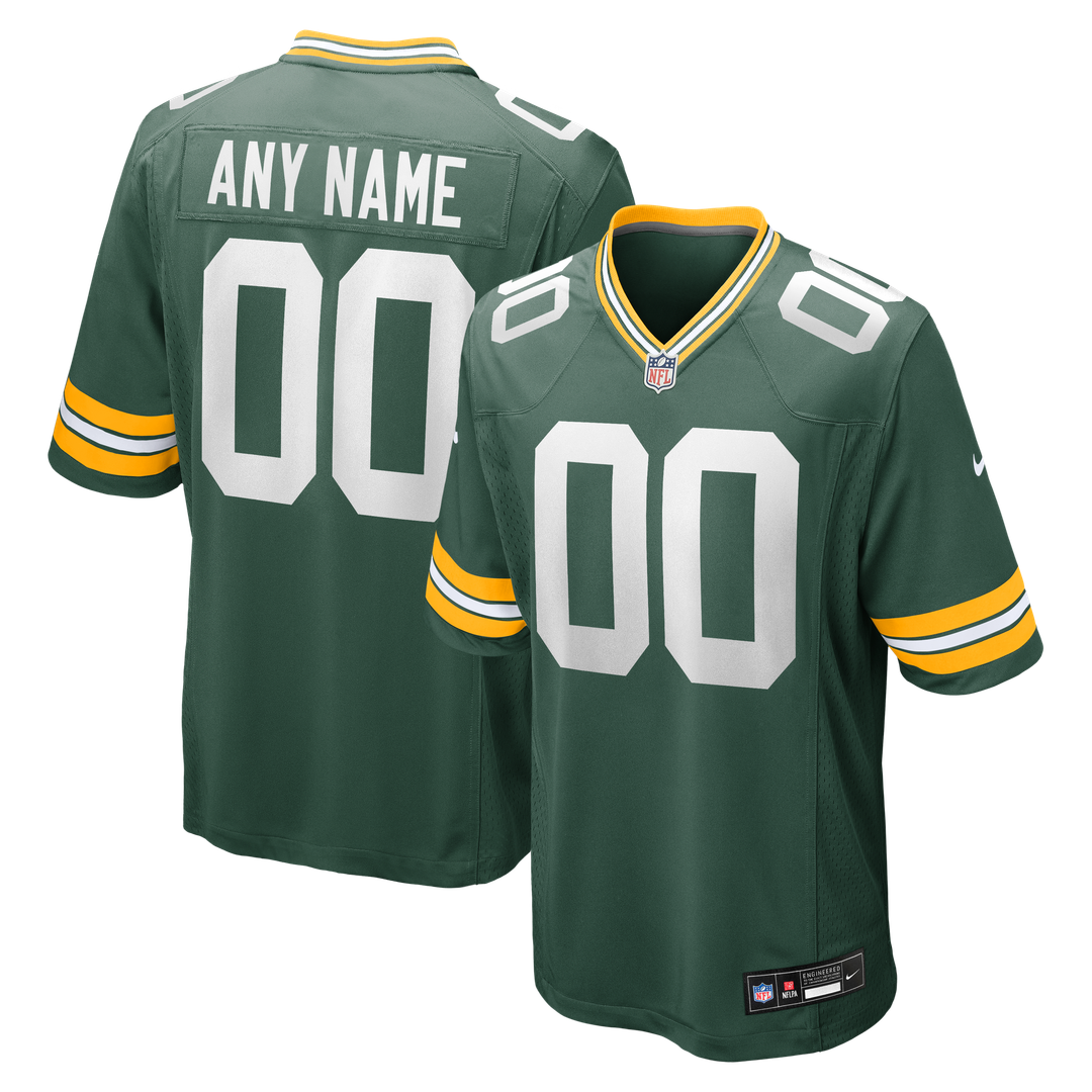 Green Bay Packers Nike Navy The 1923 Classic Game Custom Jersey product image 7, provided for visual reference and product