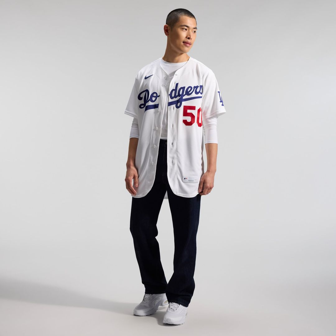 Los Angeles Dodgers Mookie Betts Nike White Home Authentic Jersey product image 6, provided for visual reference and product
