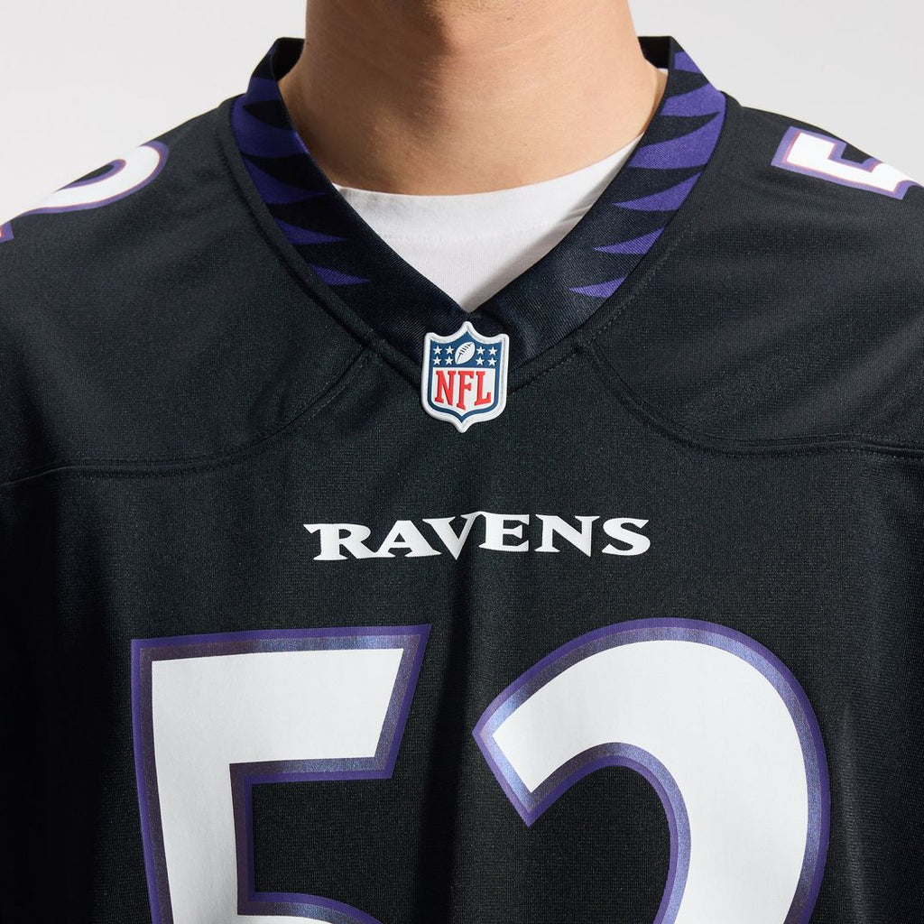Baltimore Ravens Ray Lewis Nike Black Alternate Retired Player Game Jersey product image 9, provided for visual reference