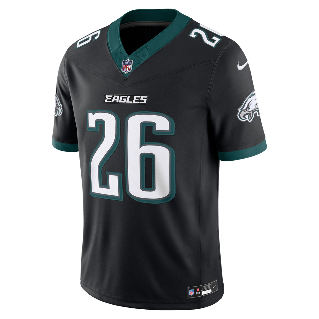 Philadelphia Eagles Saquon Barkley Nike White Vapor F.U.S.E. Stitched Limited Jersey product image 34, provided for visual