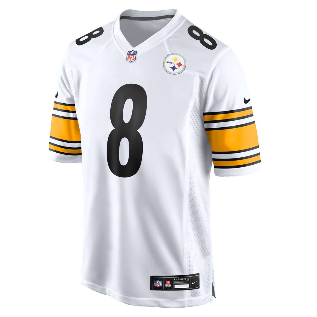 Pittsburgh Steelers Aaron Rodgers Nike Gold Alternate 1933 Throwback Game Jersey product image 21, provided for visual