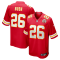Kansas City Chiefs Deon Bush Nike Red Game Player Jersey product image 1, provided for visual reference and product detail