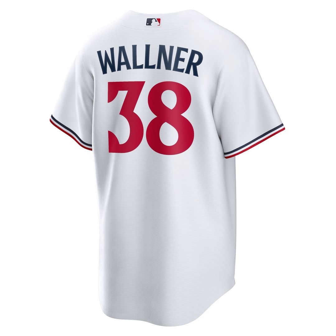 Minnesota Twins Matt Wallner Nike White Home Replica Jersey product image 3, provided for visual reference and product