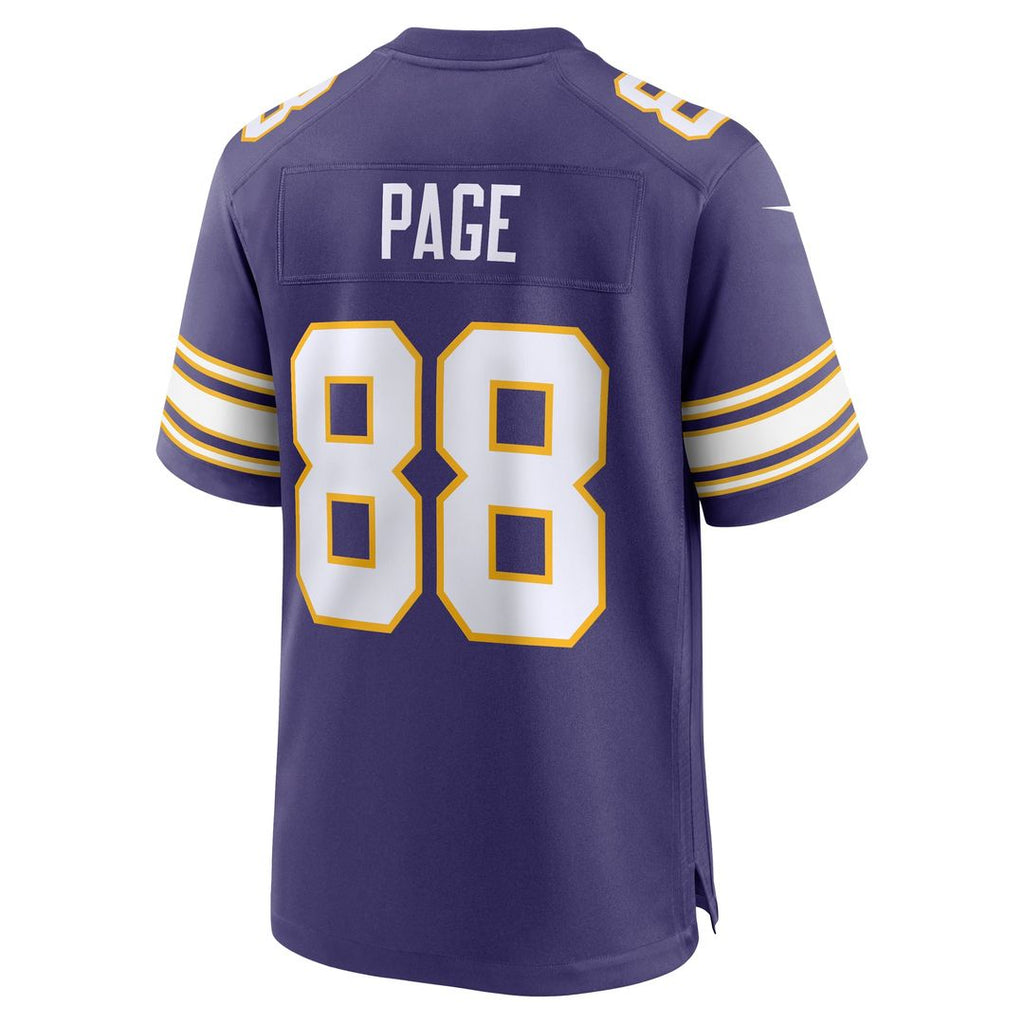 Minnesota Vikings Alan Page Nike Purple Retired Player Alternate Game Jersey product image 3, provided for visual reference