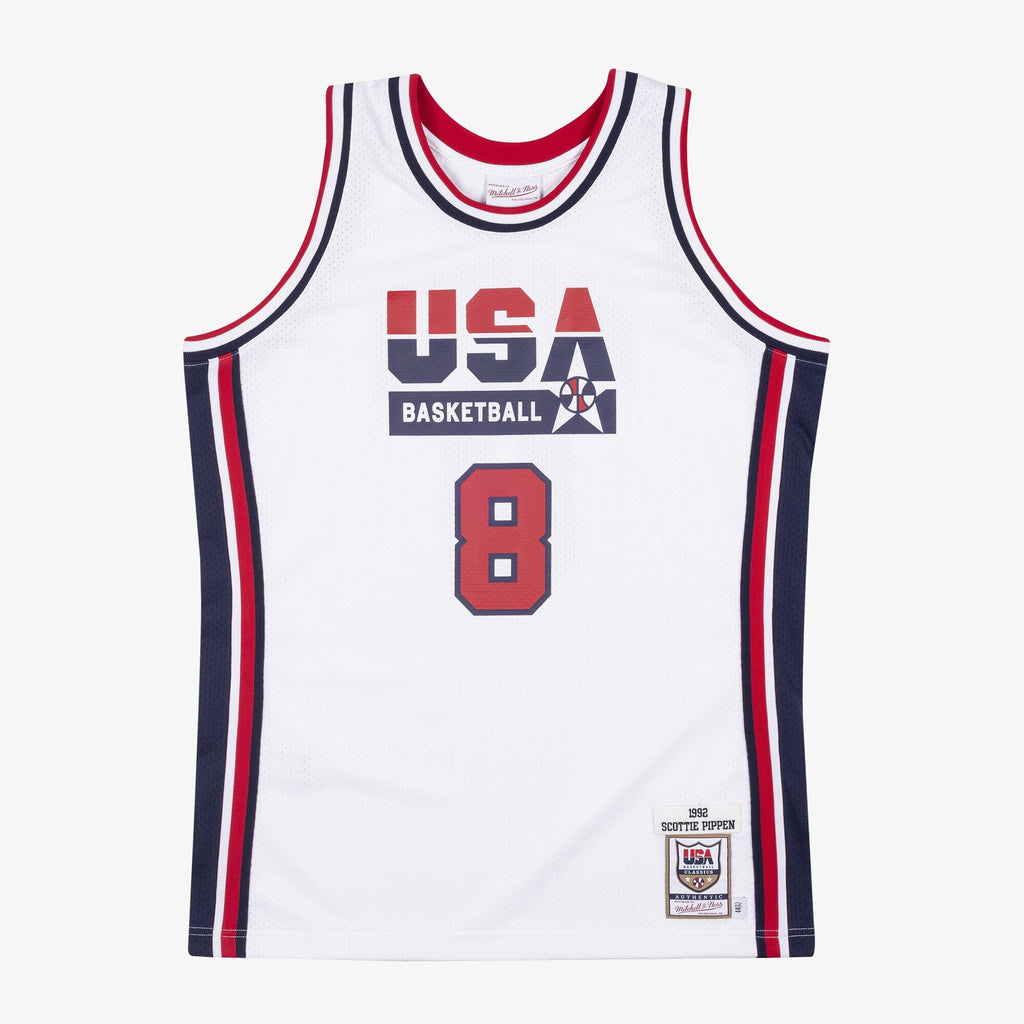 USA Basketball Mitchell & Ness Authentic Jersey Scottie Pippen 1992 product image 1, provided for visual reference and