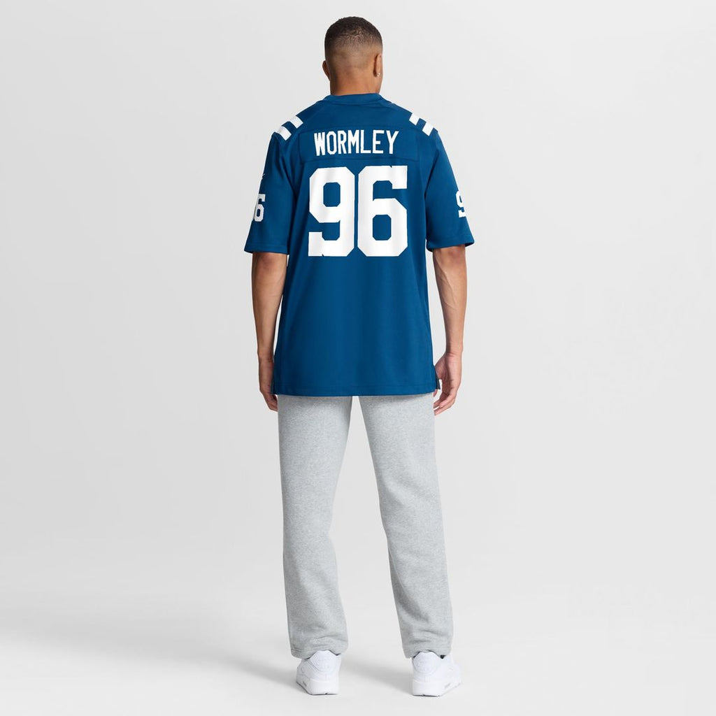 Indianapolis Colts Chris Wormley Nike Royal Team Game Jersey product image 5, provided for visual reference and product