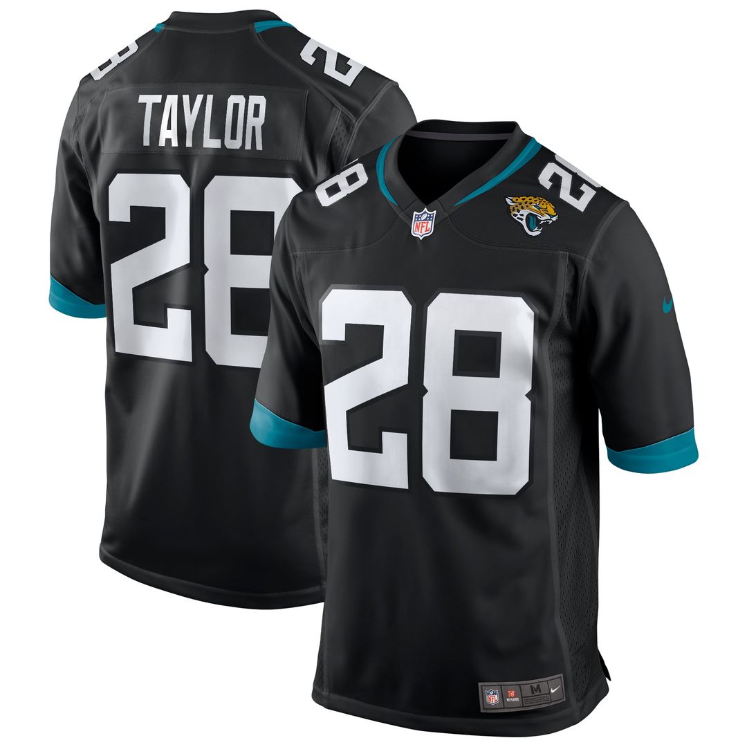 Jacksonville Jaguars Fred Taylor Nike Black Retired Player Alternate Game Jersey product image 1, provided for visual