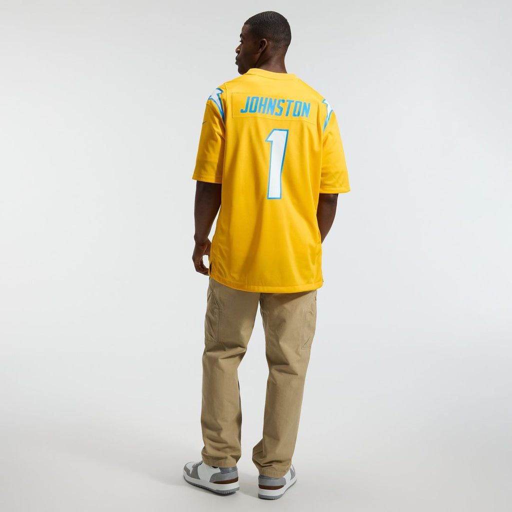 Los Angeles Chargers Quentin Johnston Nike Gold Alternate Charger Power Game Player Jersey product image 5, provided for