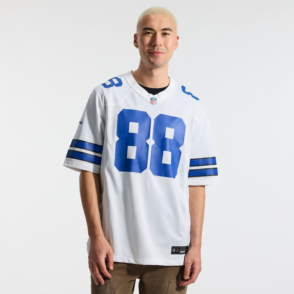 Dallas Cowboys CeeDee Lamb Nike White Game Team Jersey product image 2, provided for visual reference and product detail