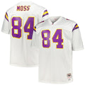 Minnesota Vikings Randy Moss Mitchell & Ness White Big & Tall 1998 Legacy Retired Player Jersey product image 1, provided
