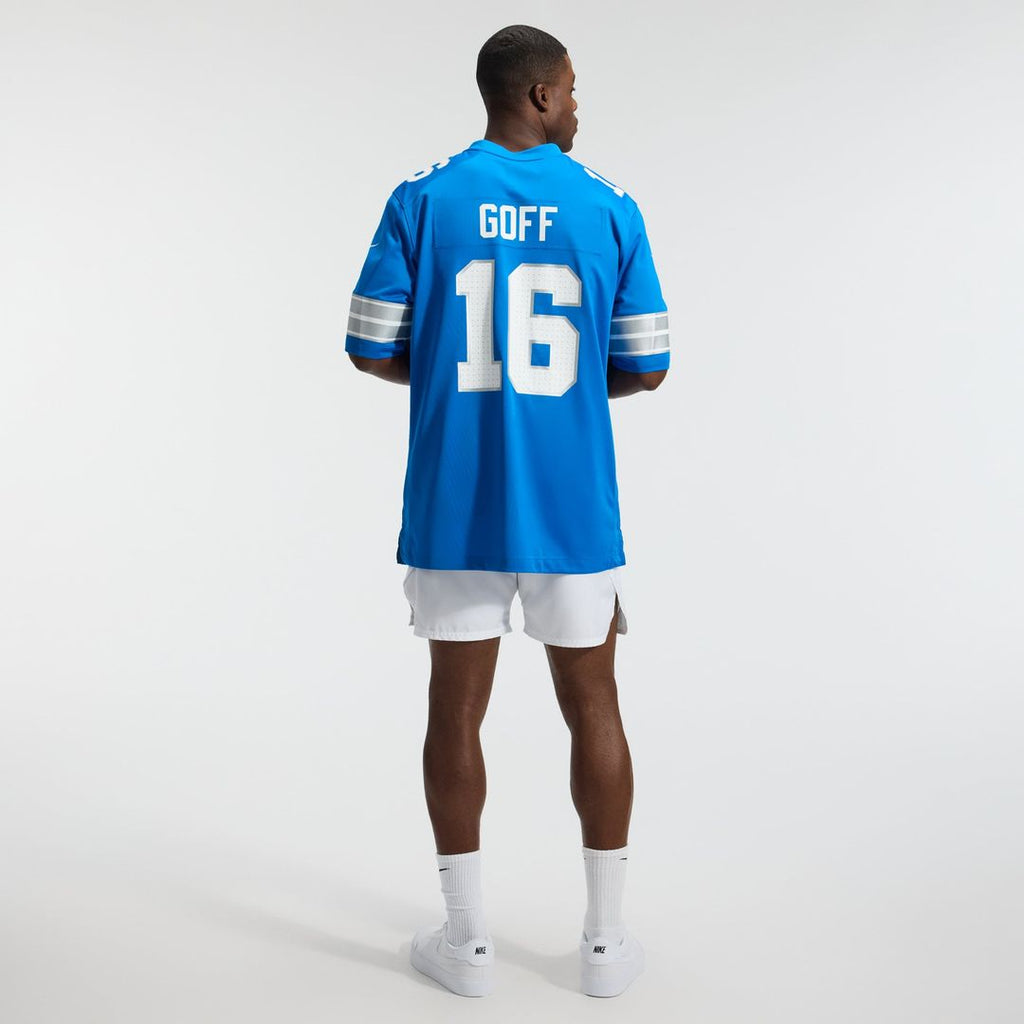Detroit Lions Jared Goff Nike Blue Game Jersey product image 18, provided for visual reference and product detail review