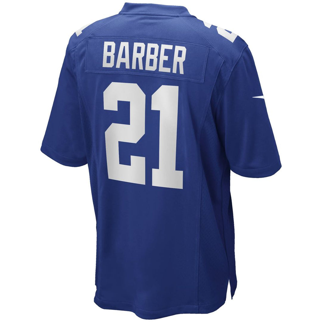 New York Giants Tiki Barber Nike Royal Game Retired Player Jersey product image 3, provided for visual reference and product