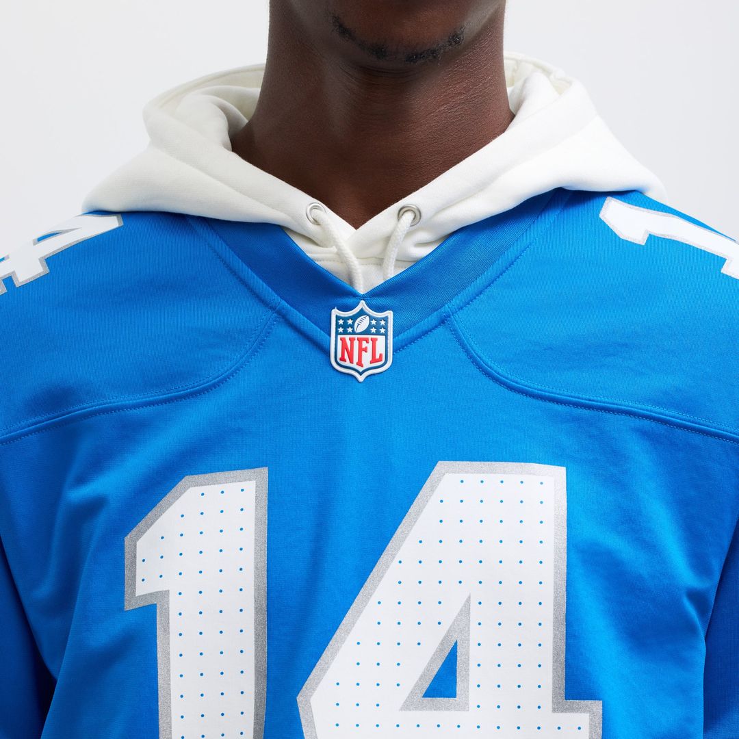 Detroit Lions Amon-Ra St. Brown Nike Blue Game Jersey product image 17, provided for visual reference and product detail