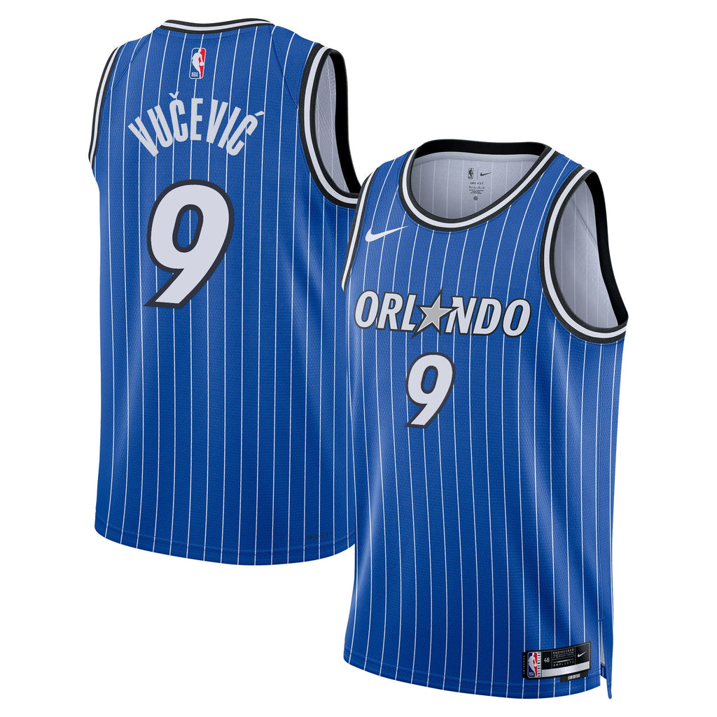 Orlando Magic Nike Icon Edition Swingman Jersey - Blue - Nikola Vučević - Unisex product image 1, provided for visual