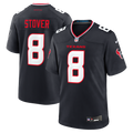Houston Texans Cade Stover Nike Navy Team Game Jersey product image 1, provided for visual reference and product detail